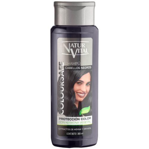 Shampoo Protección de Color Cabellos Negros Naturvital