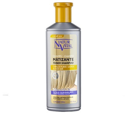Shampoo Matizante Cabellos Rubios Naturvital
